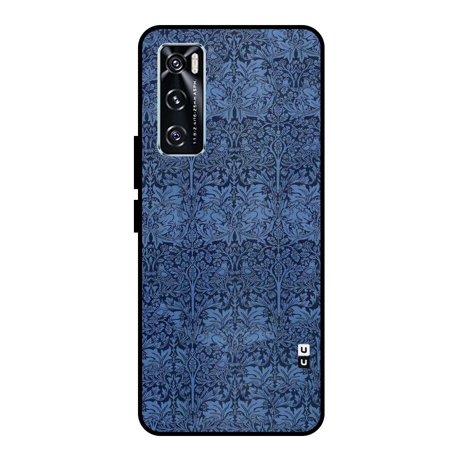 Carving Design Metal Back Case for Vivo V20 SE