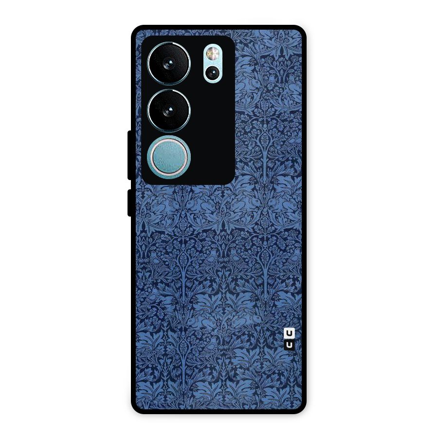 Carving Design Metal Back Case for Vivo V29 Pro