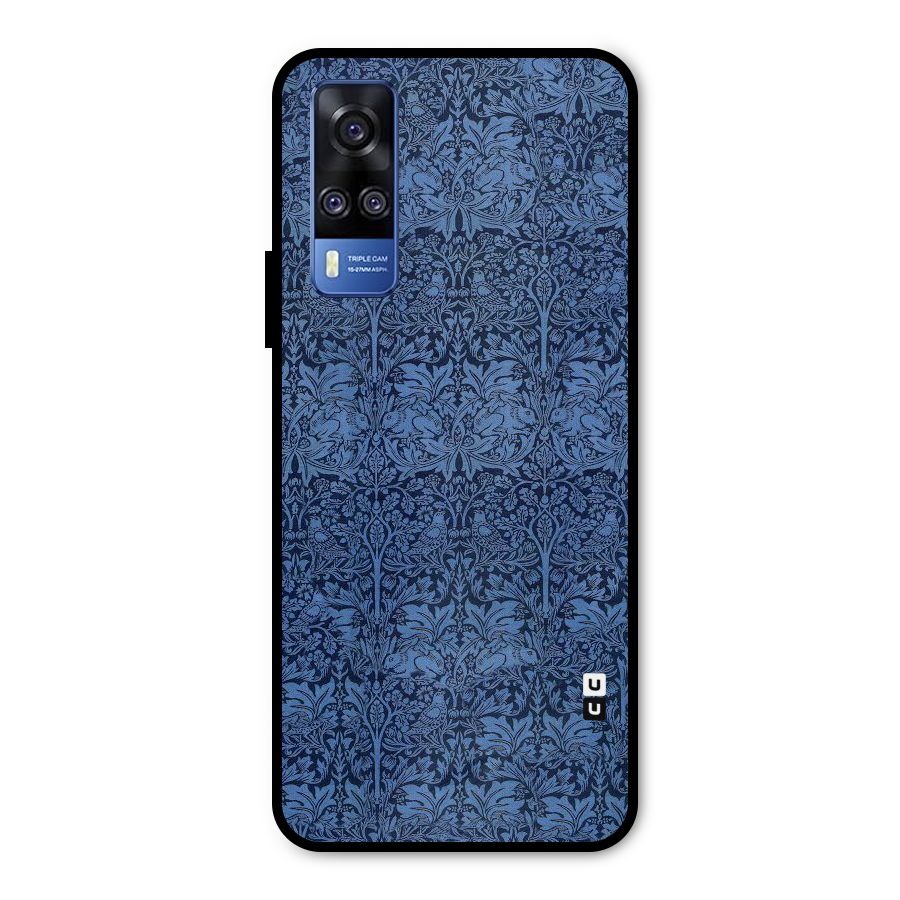 Carving Design Metal Back Case for Vivo Y31