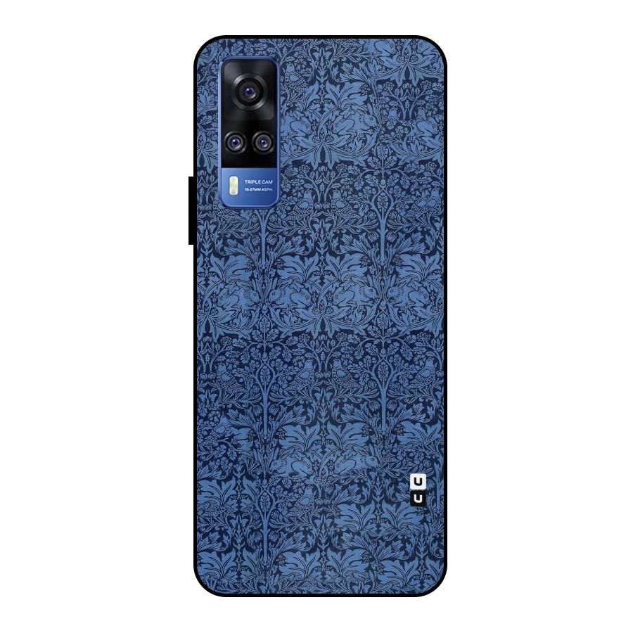 Carving Design Metal Back Case for Vivo Y51