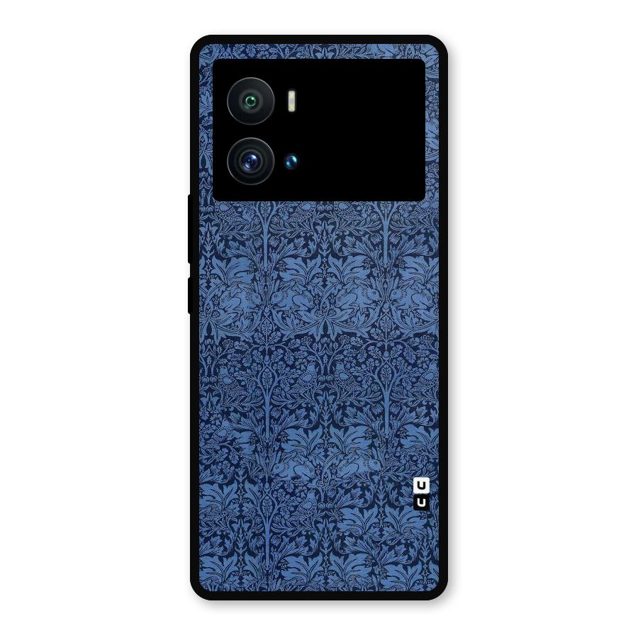 Carving Design Metal Back Case for iQOO 9 Pro