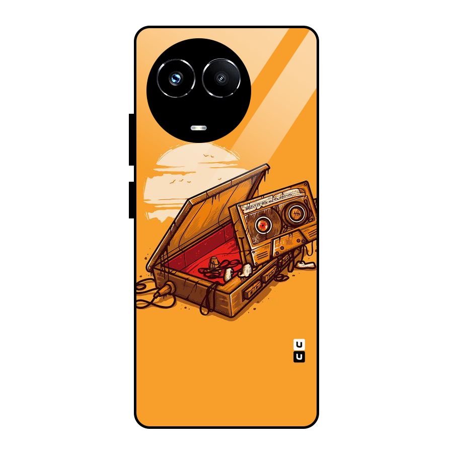 Casette Box Glass Back Case for Realme Narzo 60X
