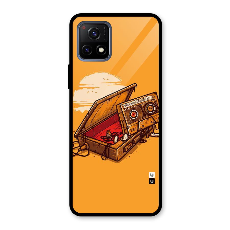 Casette Box Glass Back Case for Vivo Y72 5G