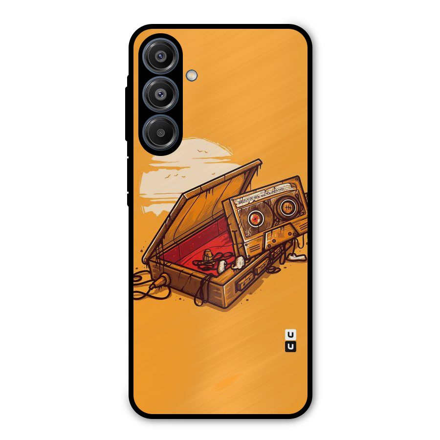 Casette Box Metal Back Case for Galaxy A16 5G