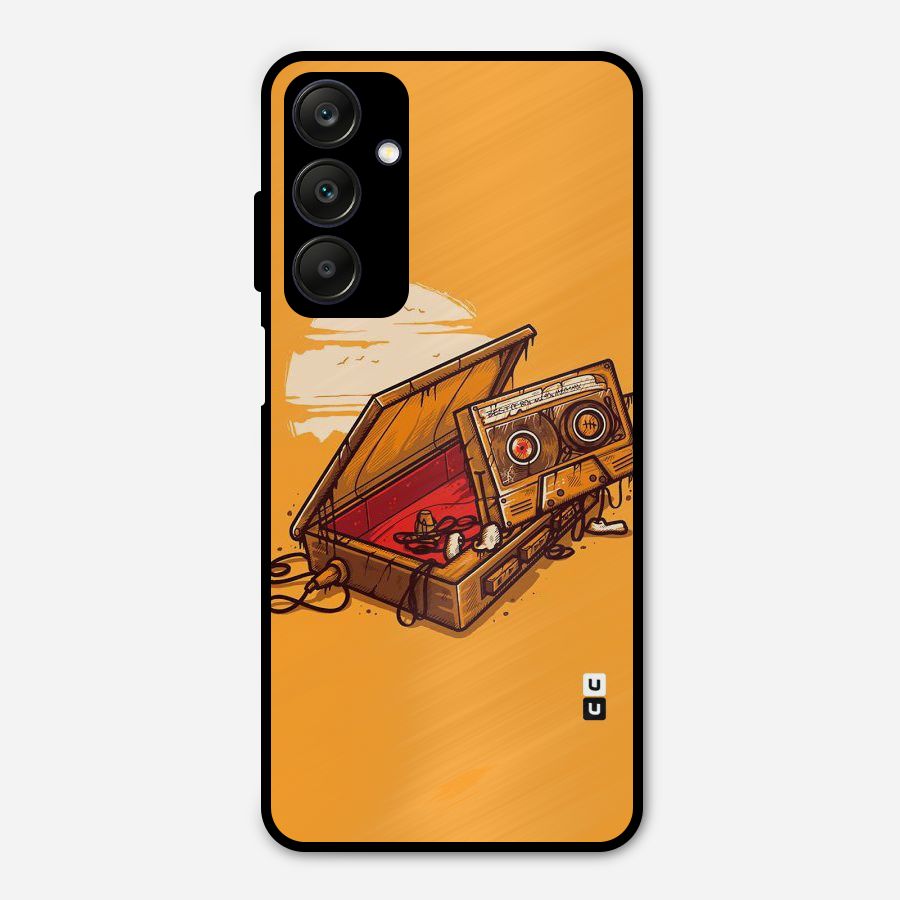 Casette Box Metal Back Case for Galaxy A25 5G