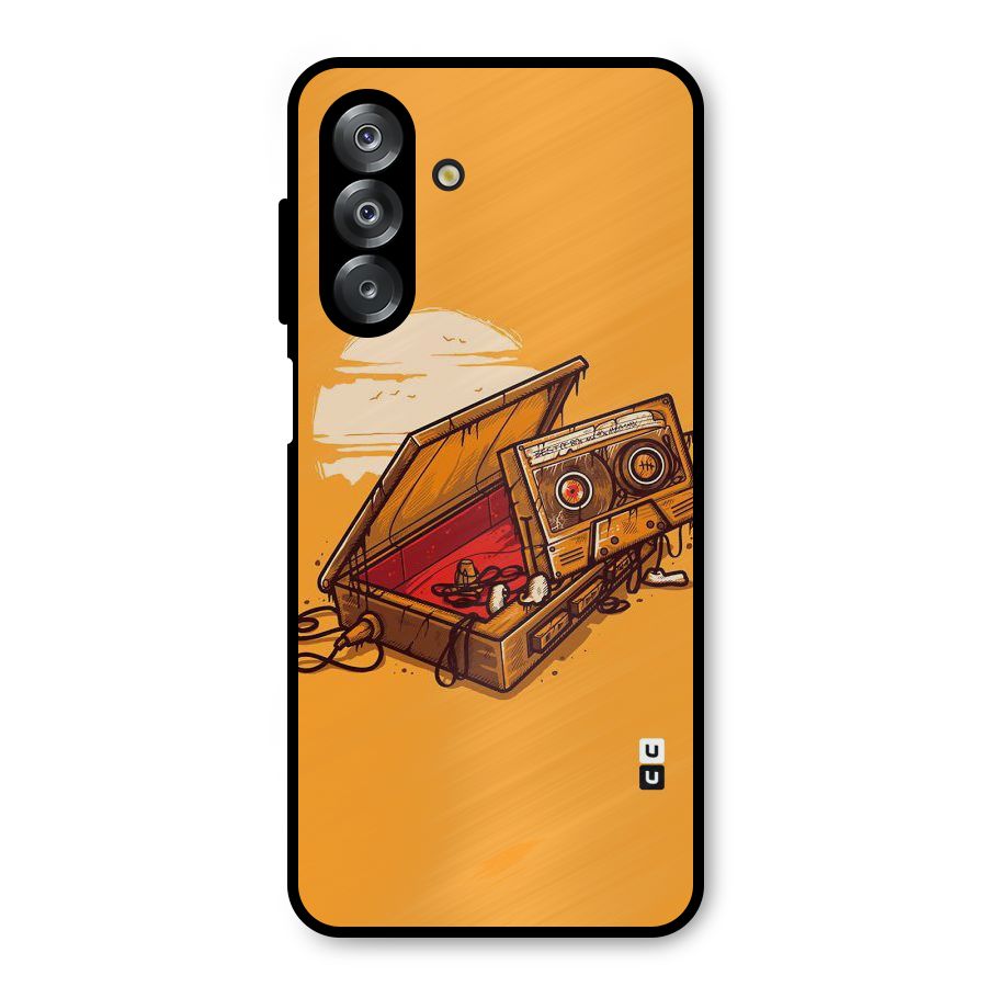Casette Box Metal Back Case for Galaxy A26