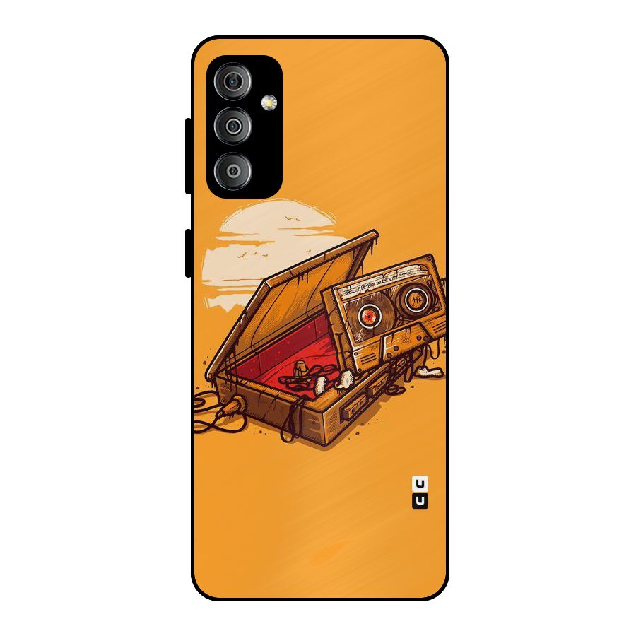 Casette Box Metal Back Case for Galaxy F23