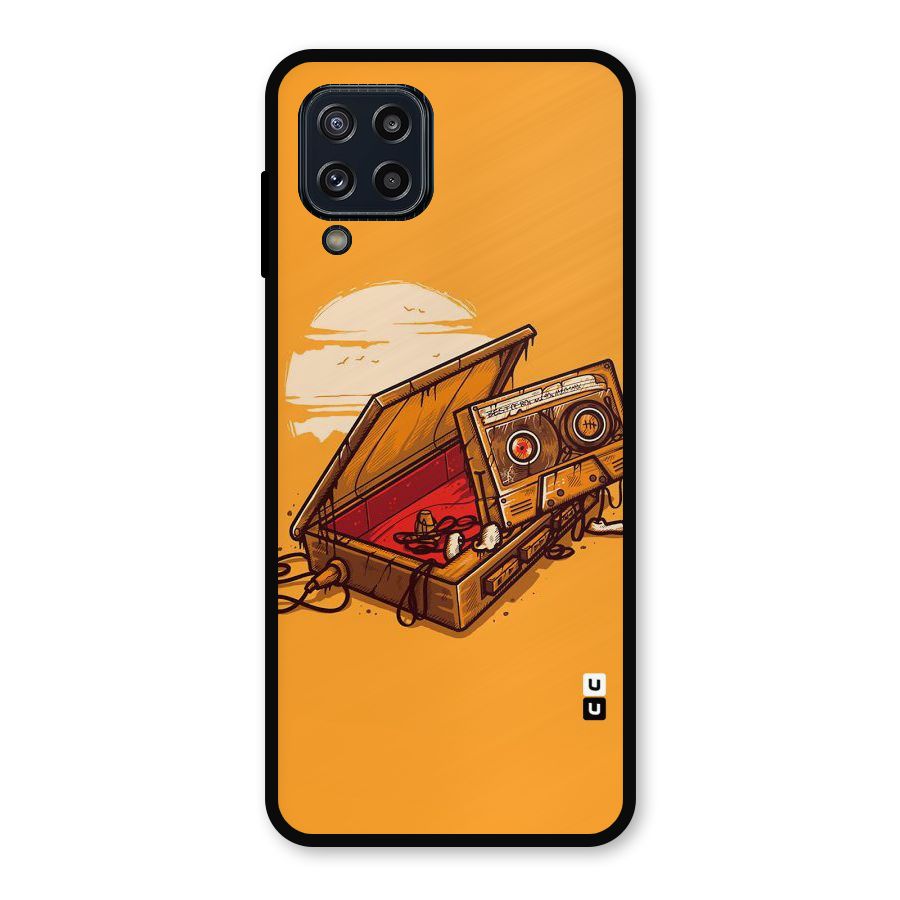 Casette Box Metal Back Case for Galaxy M32