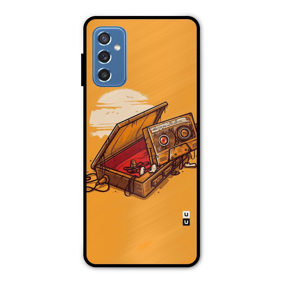 Casette Box Metal Back Case for Galaxy M52 5G