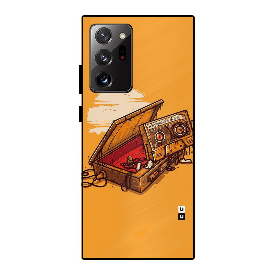 Casette Box Metal Back Case for Galaxy Note 20 Ultra