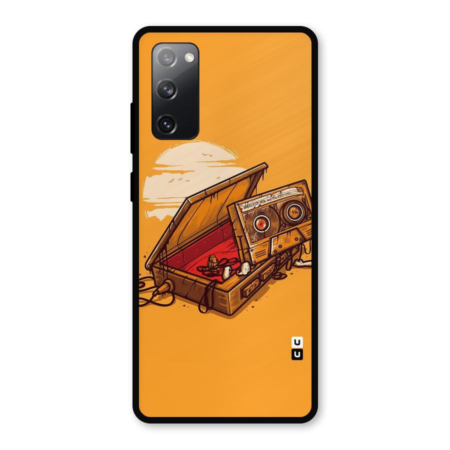 Casette Box Metal Back Case for Galaxy S20 FE 5G