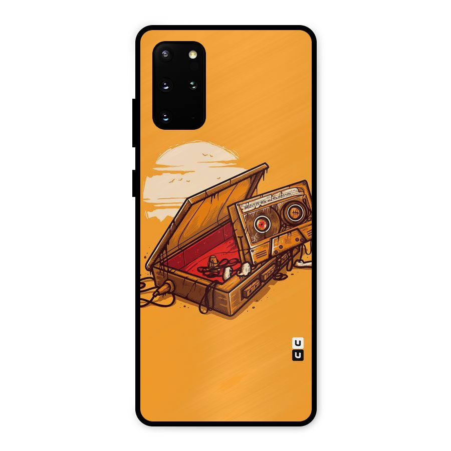 Casette Box Metal Back Case for Galaxy S20 Plus