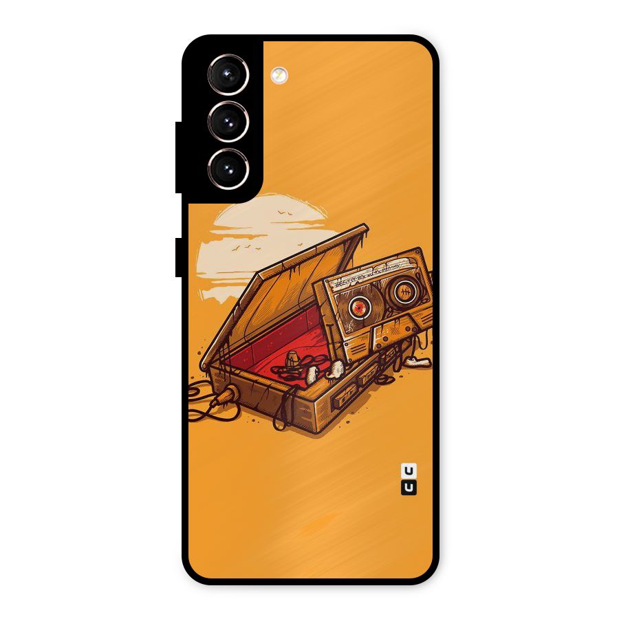 Casette Box Metal Back Case for Galaxy S21 5G