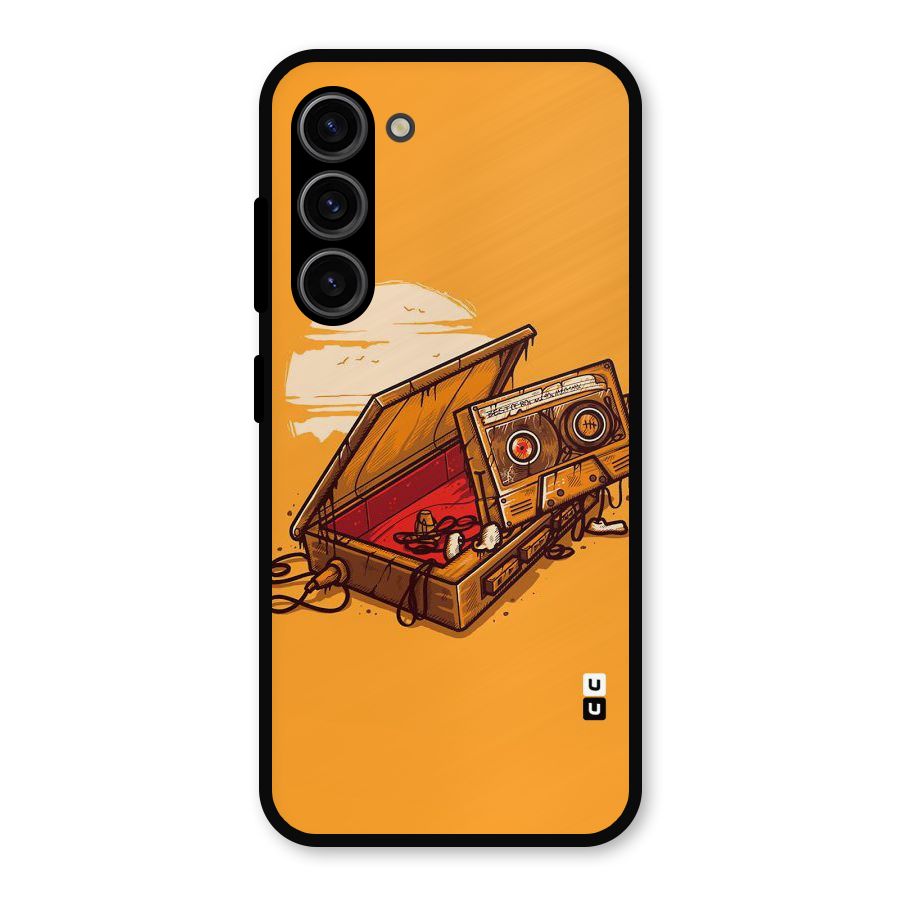 Casette Box Metal Back Case for Galaxy S23