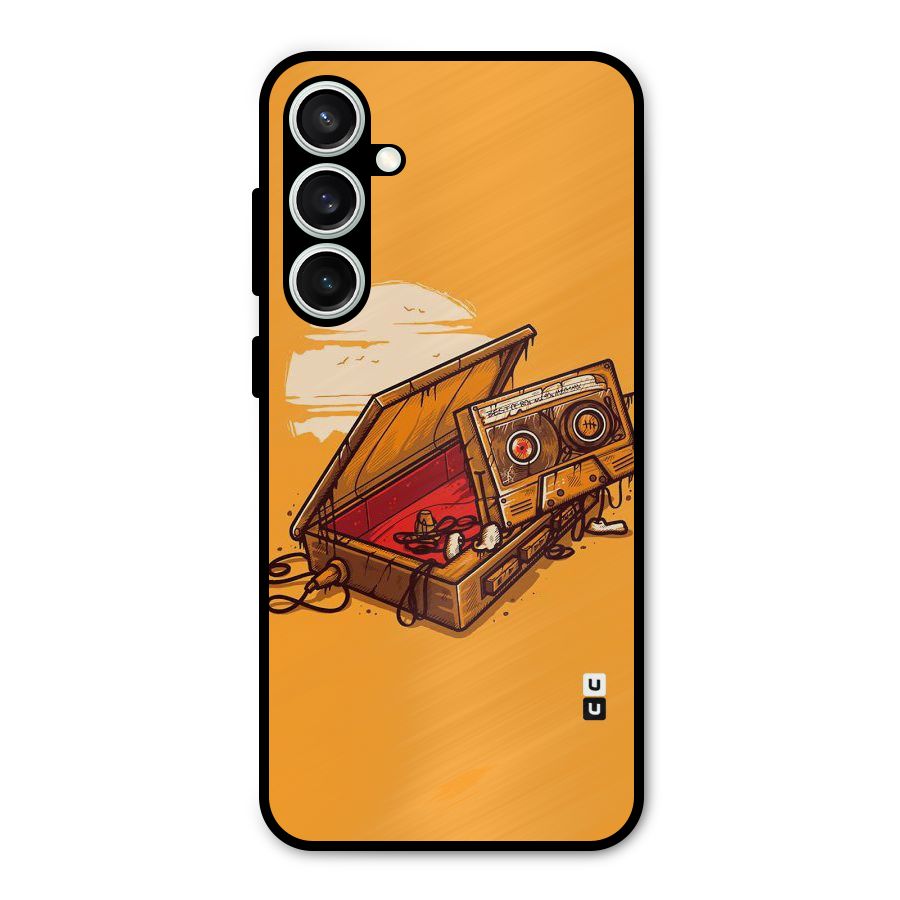 Casette Box Metal Back Case for Galaxy S23 FE