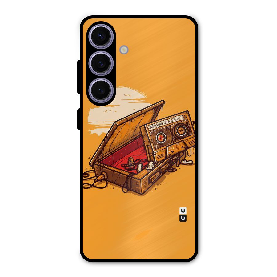 Casette Box Metal Back Case for Galaxy S24