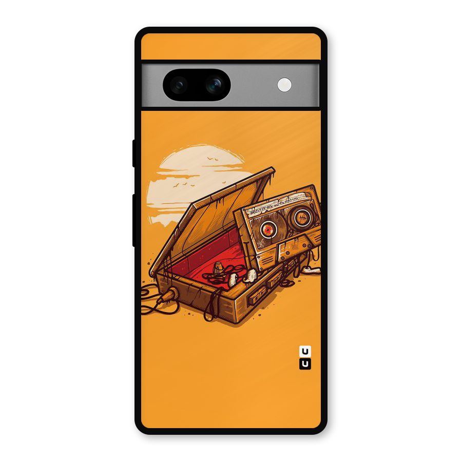 Casette Box Metal Back Case for Google Pixel 7a