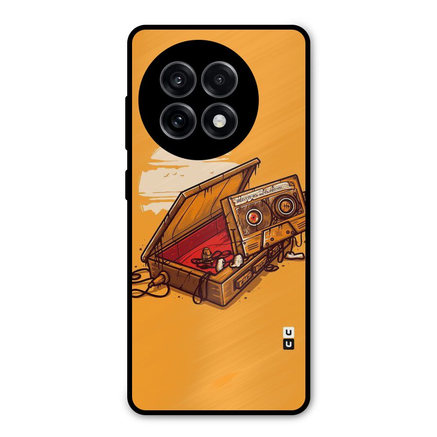 Casette Box Metal Back Case for OnePlus 13R