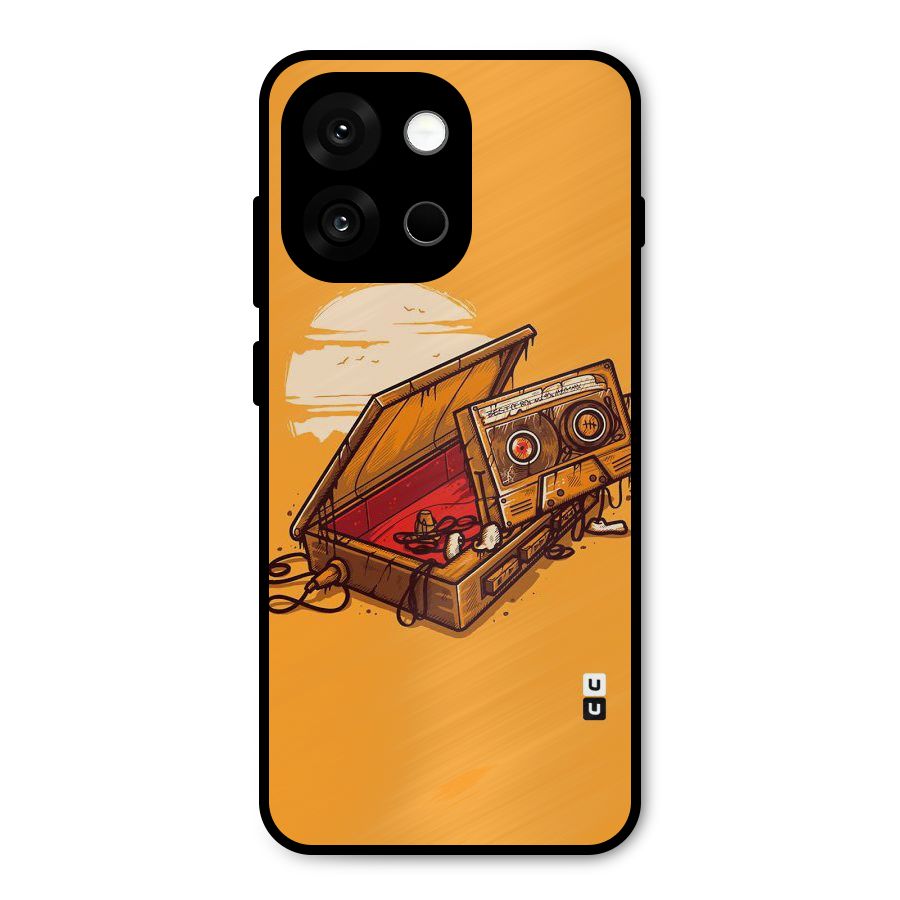 Casette Box Metal Back Case for OnePlus 13s