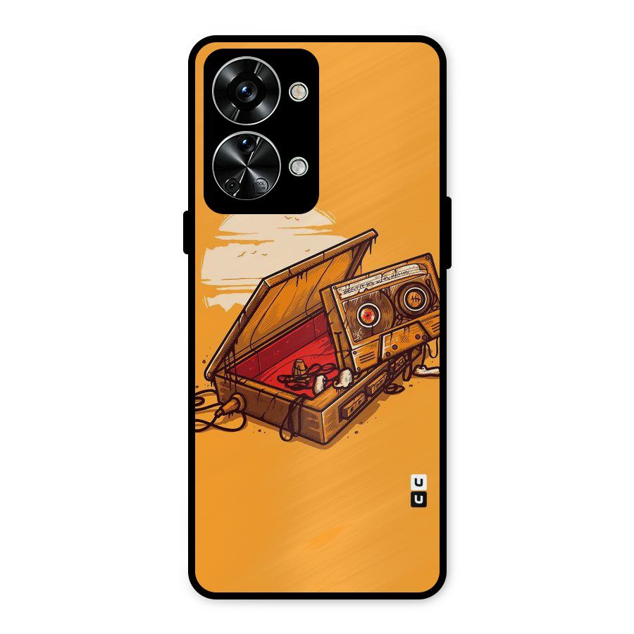 Casette Box Metal Back Case for OnePlus Nord 2T