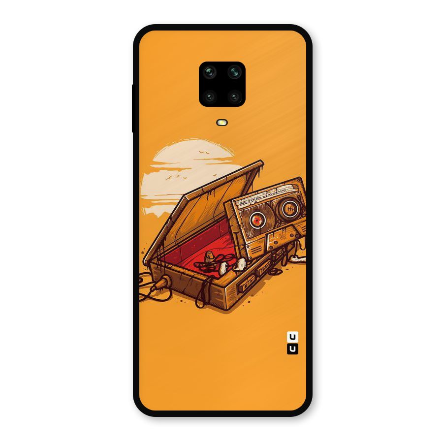 Casette Box Metal Back Case for Poco M2 Pro