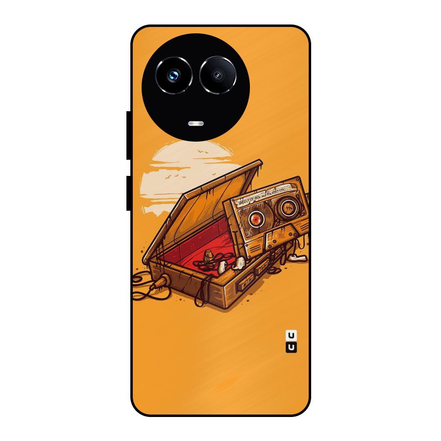 Casette Box Metal Back Case for Realme 11X