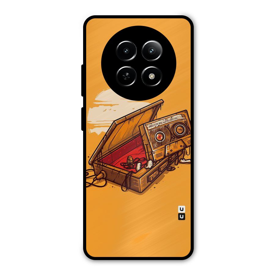 Casette Box Metal Back Case for Realme 12 5G