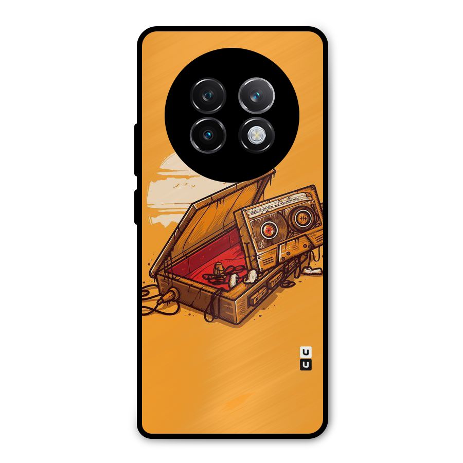 Casette Box Metal Back Case for Realme 13 Plus