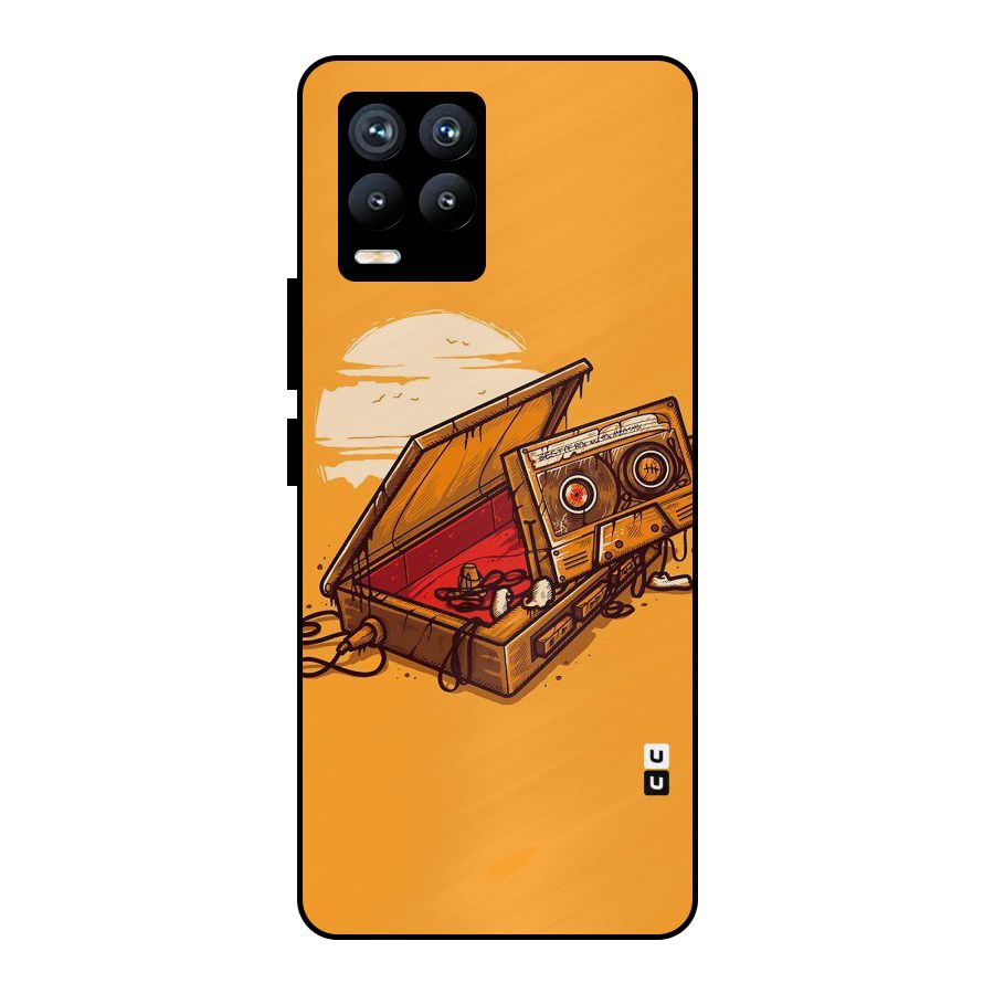 Casette Box Metal Back Case for Realme 8