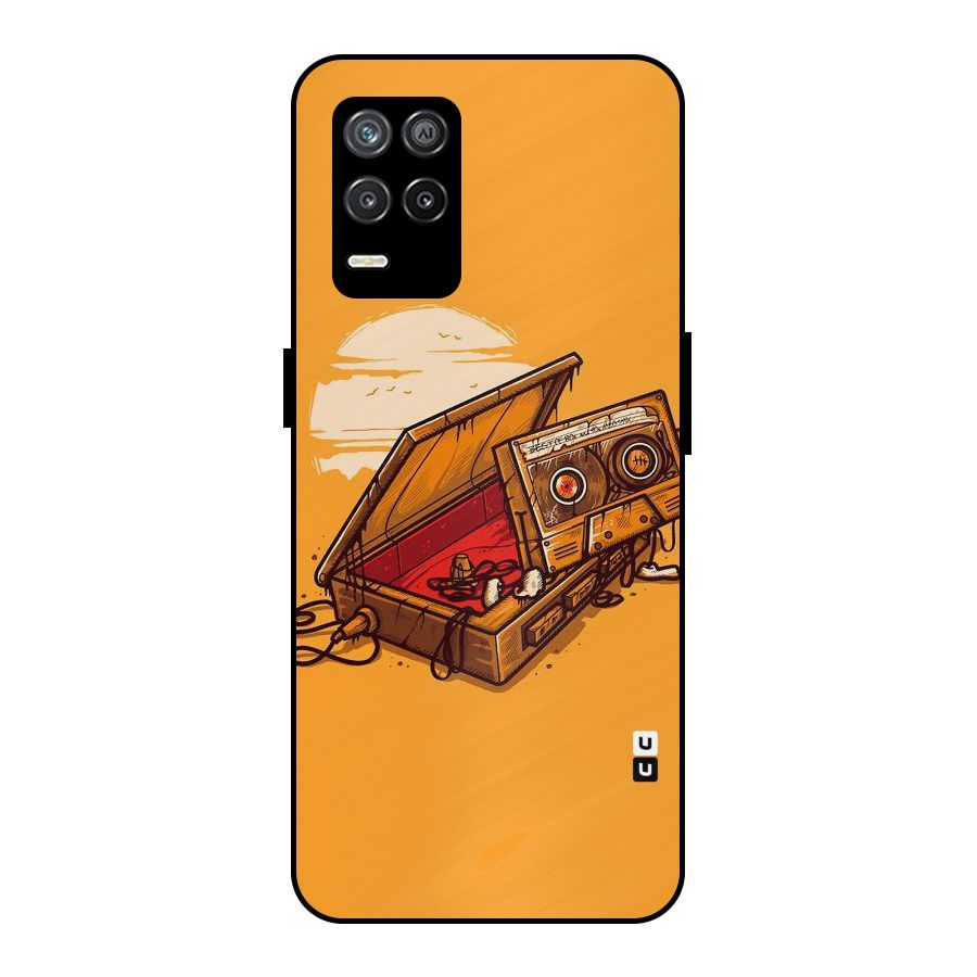 Casette Box Metal Back Case for Realme 8s 5G