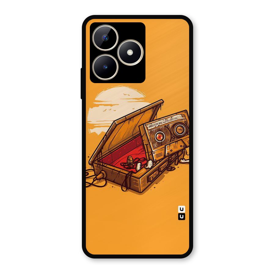 Casette Box Metal Back Case for Realme C53