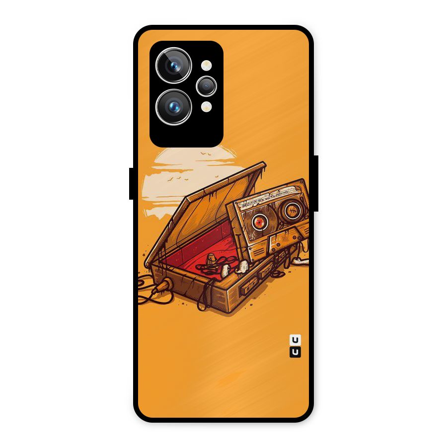 Casette Box Metal Back Case for Realme GT2 Pro
