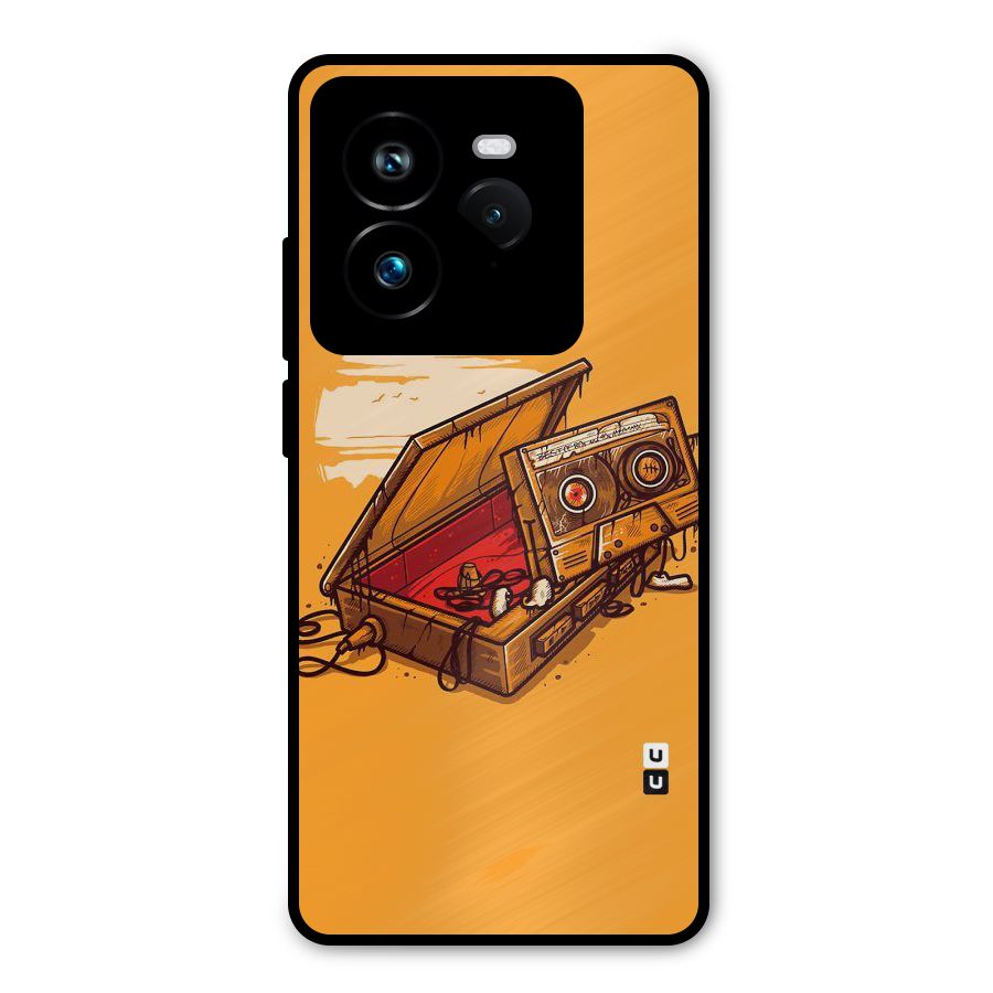 Casette Box Metal Back Case for Realme GT 7 Pro