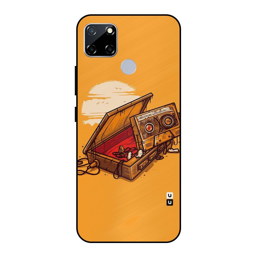 Casette Box Metal Back Case for Realme Narzo 20
