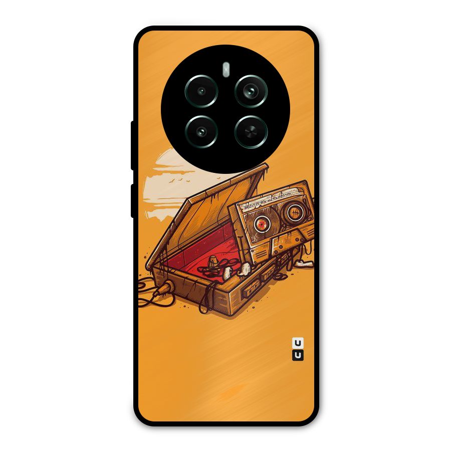 Casette Box Metal Back Case for Realme Narzo 70 Pro