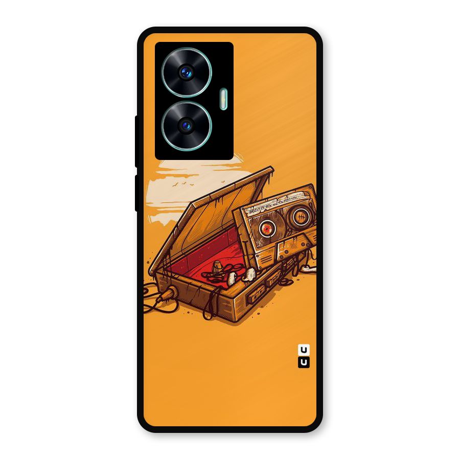 Casette Box Metal Back Case for Realme Narzo N55