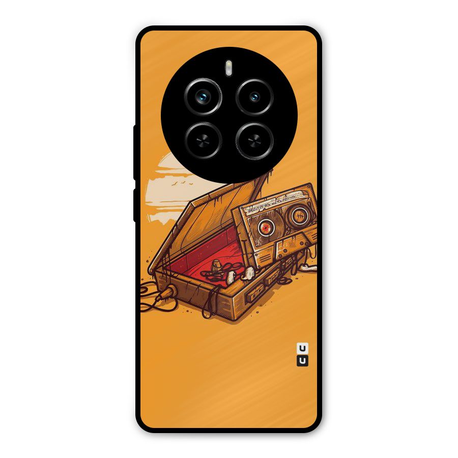 Casette Box Metal Back Case for Realme P1 Pro