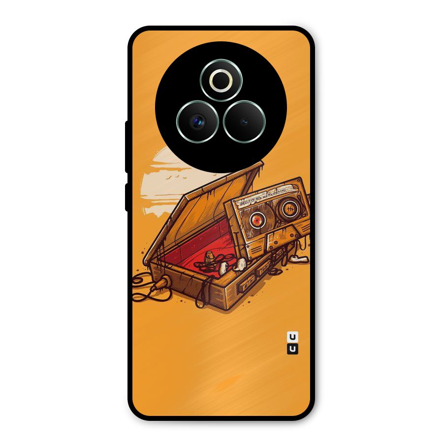 Casette Box Metal Back Case for Realme P3 Pro