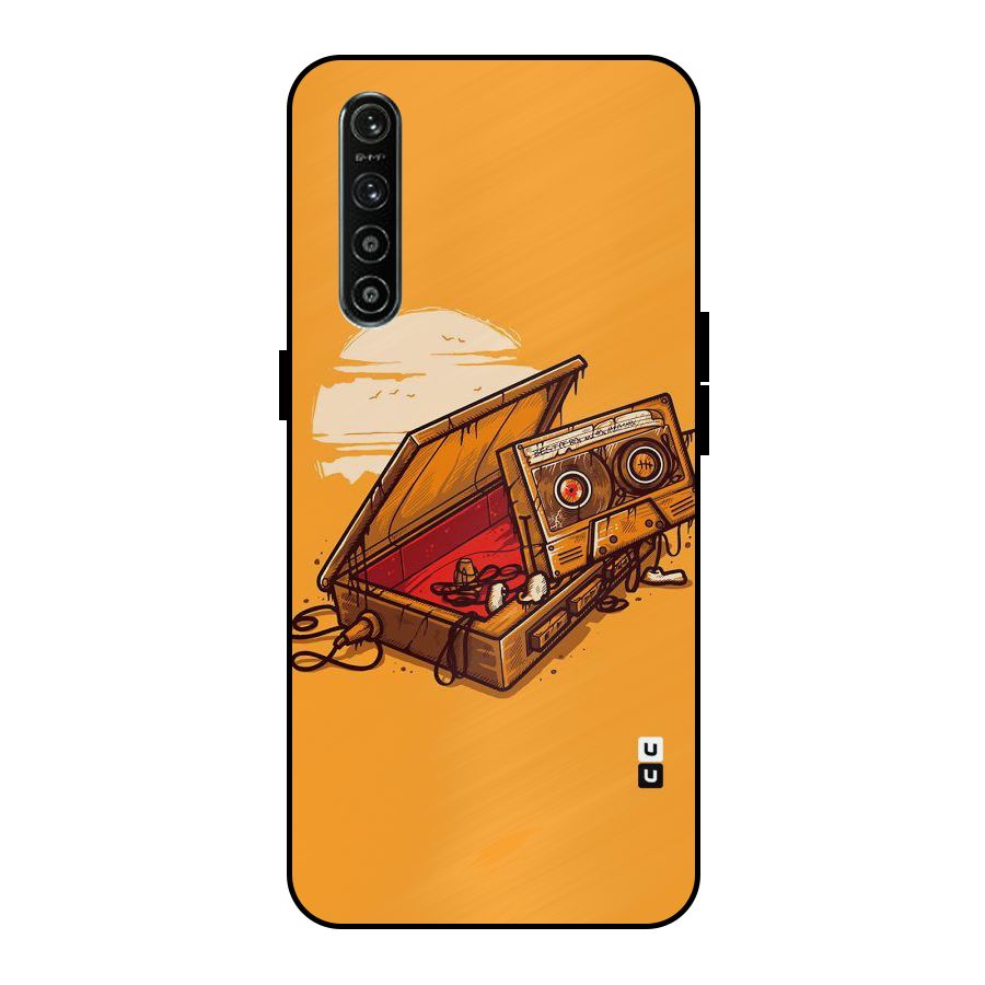 Casette Box Metal Back Case for Realme XT