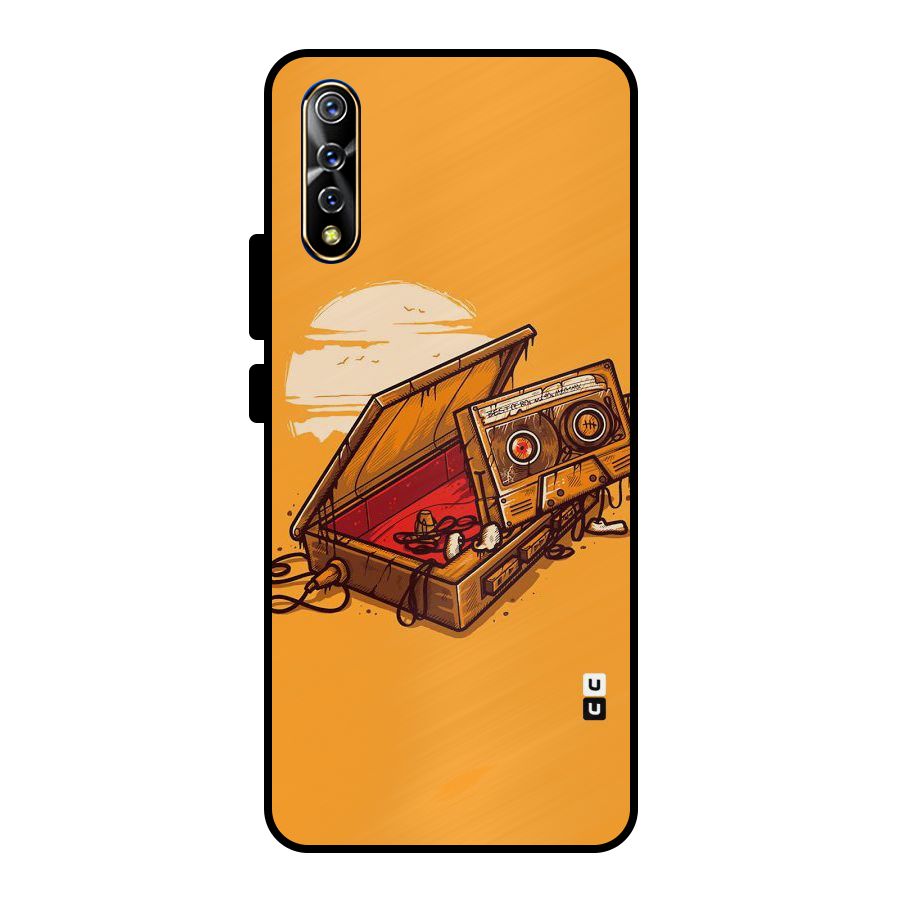 Casette Box Metal Back Case for Vivo S1