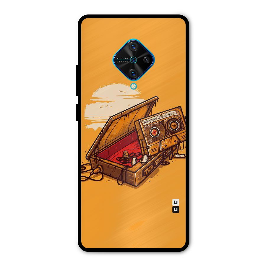 Casette Box Metal Back Case for Vivo S1 Pro