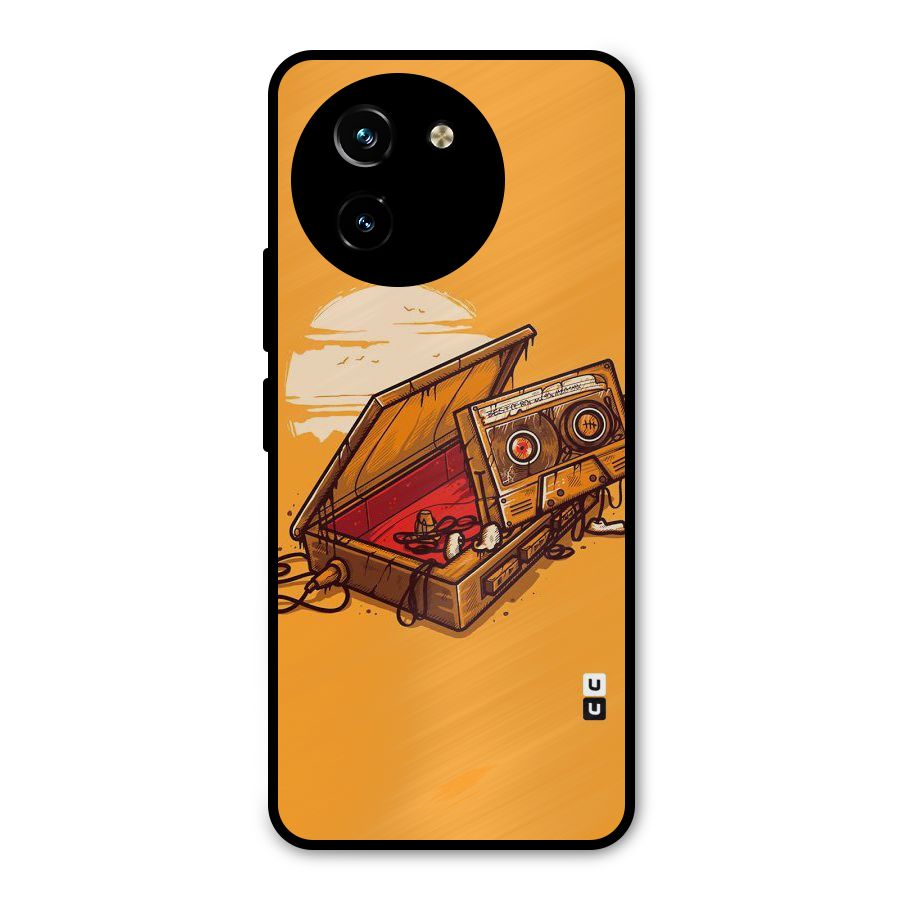 Casette Box Metal Back Case for Vivo T3x