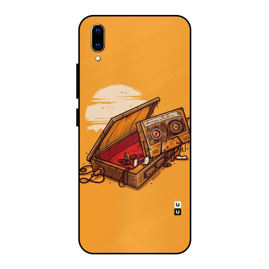 Casette Box Metal Back Case for Vivo V11 Pro
