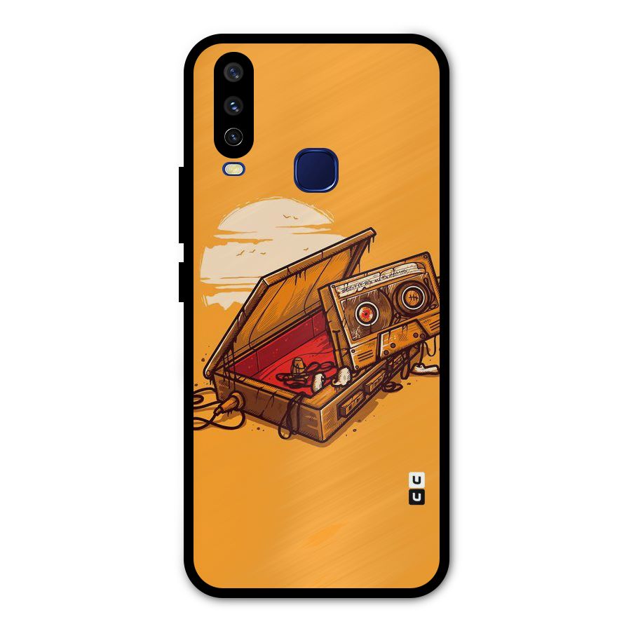 Casette Box Metal Back Case for Vivo V17