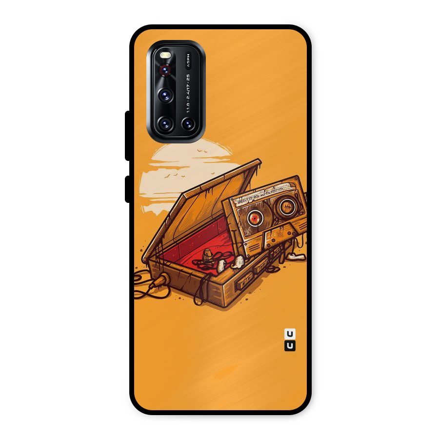 Casette Box Metal Back Case for Vivo V19