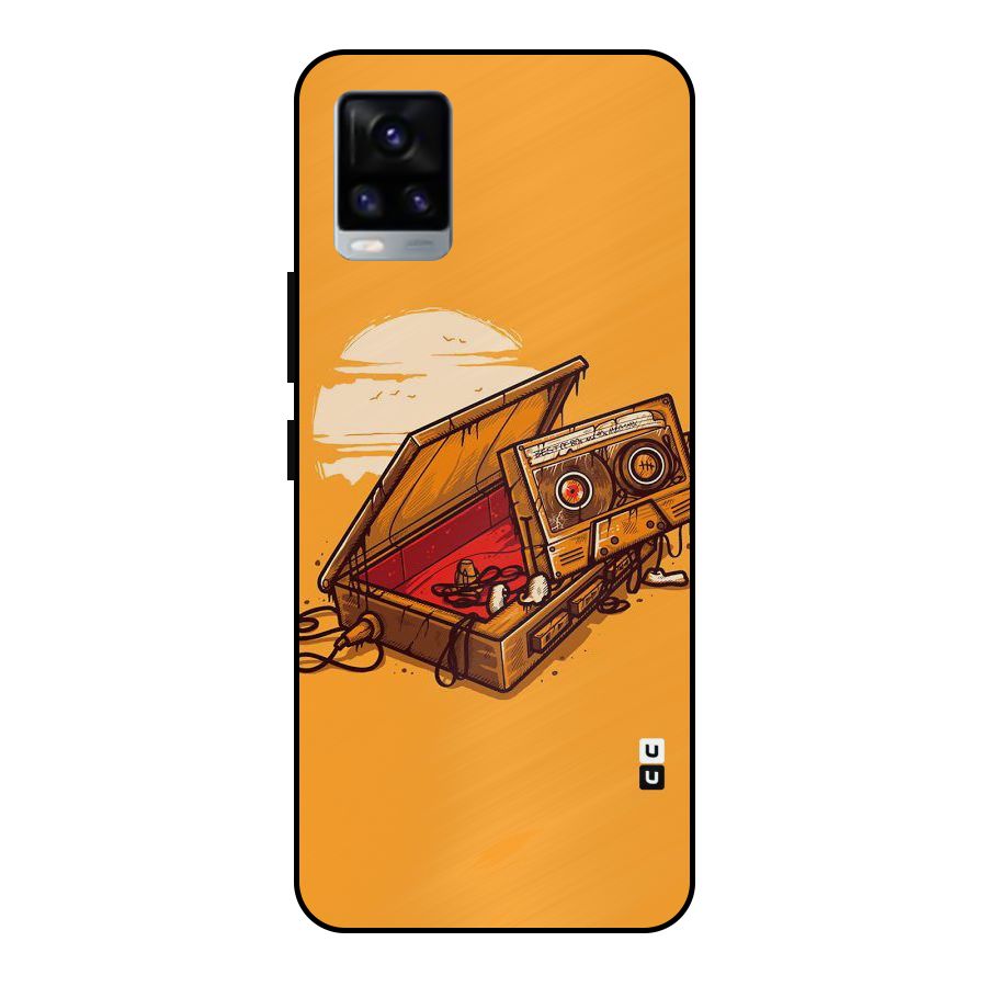 Casette Box Metal Back Case for Vivo V20 2021