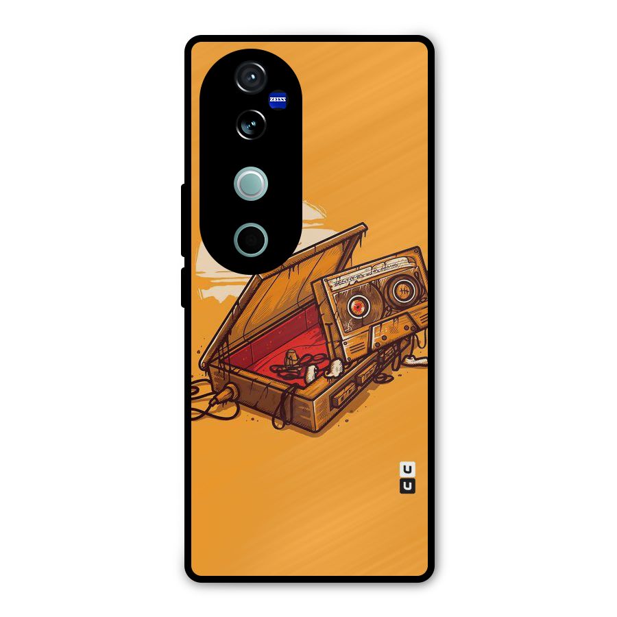 Casette Box Metal Back Case for Vivo V40