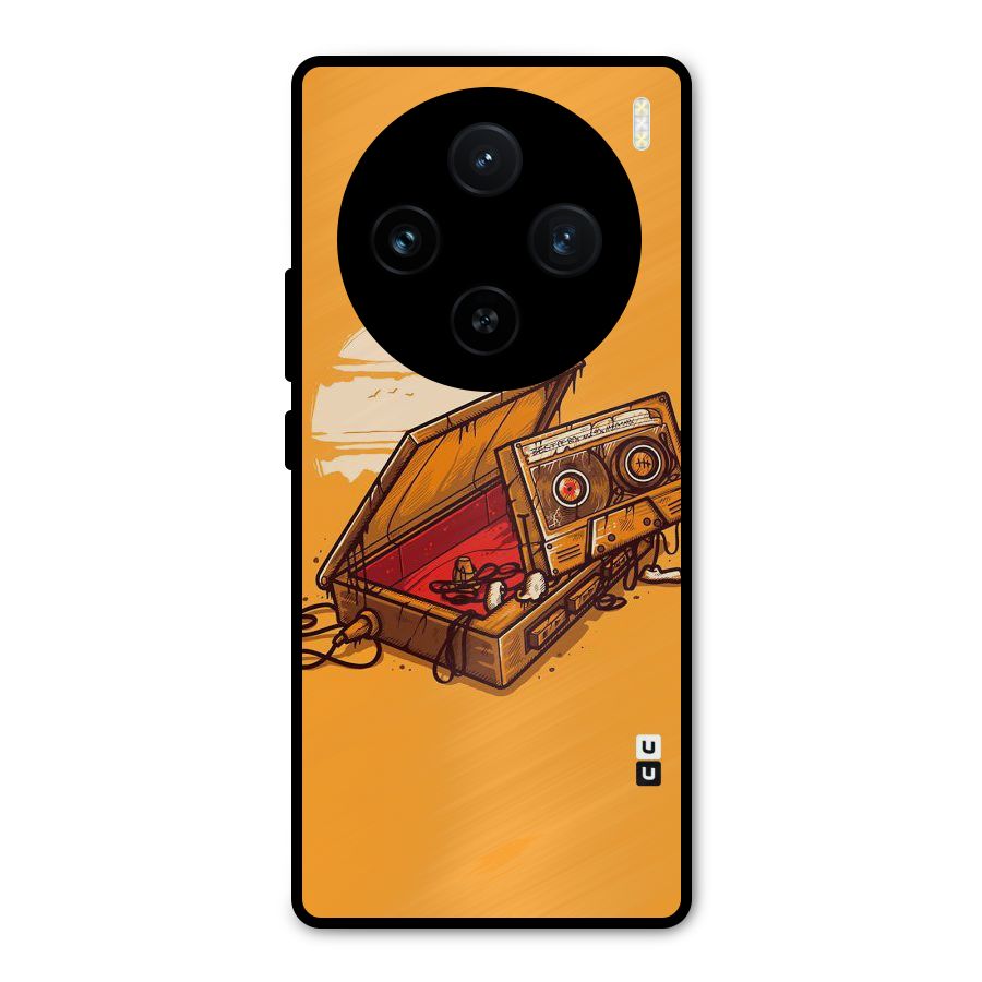 Casette Box Metal Back Case for Vivo X100
