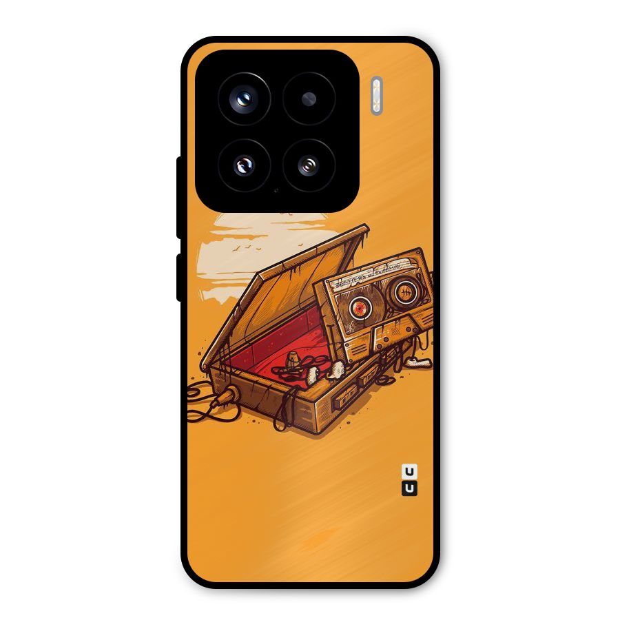 Casette Box Metal Back Case for Xiaomi 15