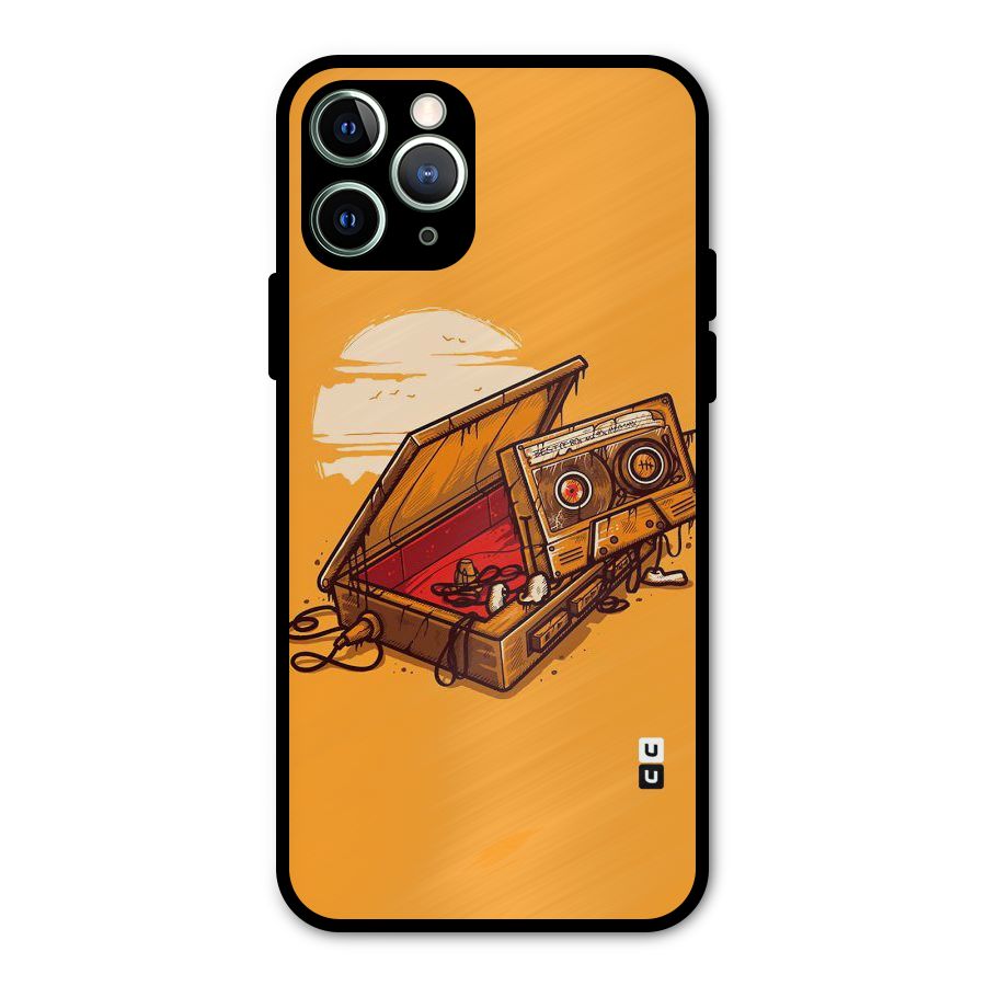 Casette Box Metal Back Case for iPhone 11 Pro Max
